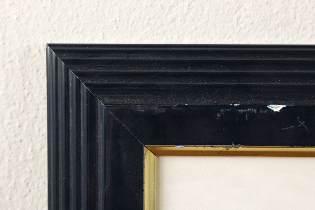 No4829 額装　アンリエット・モラン　リトグラフ　ヨット　AP版　送料無料