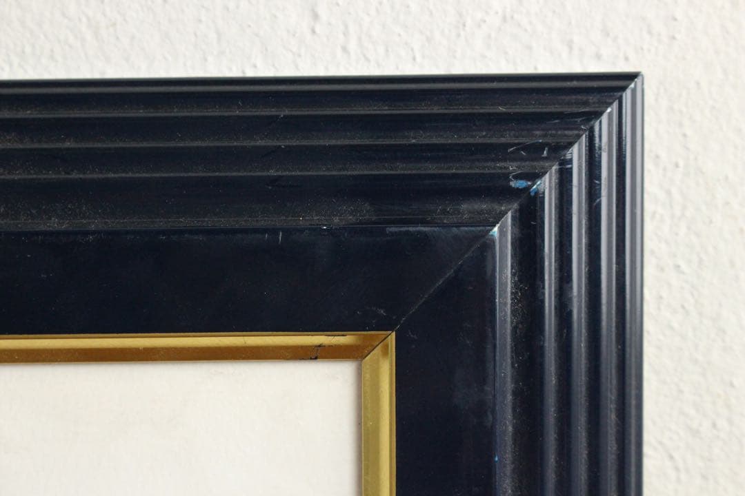 No4829 額装　アンリエット・モラン　リトグラフ　ヨット　AP版　送料無料