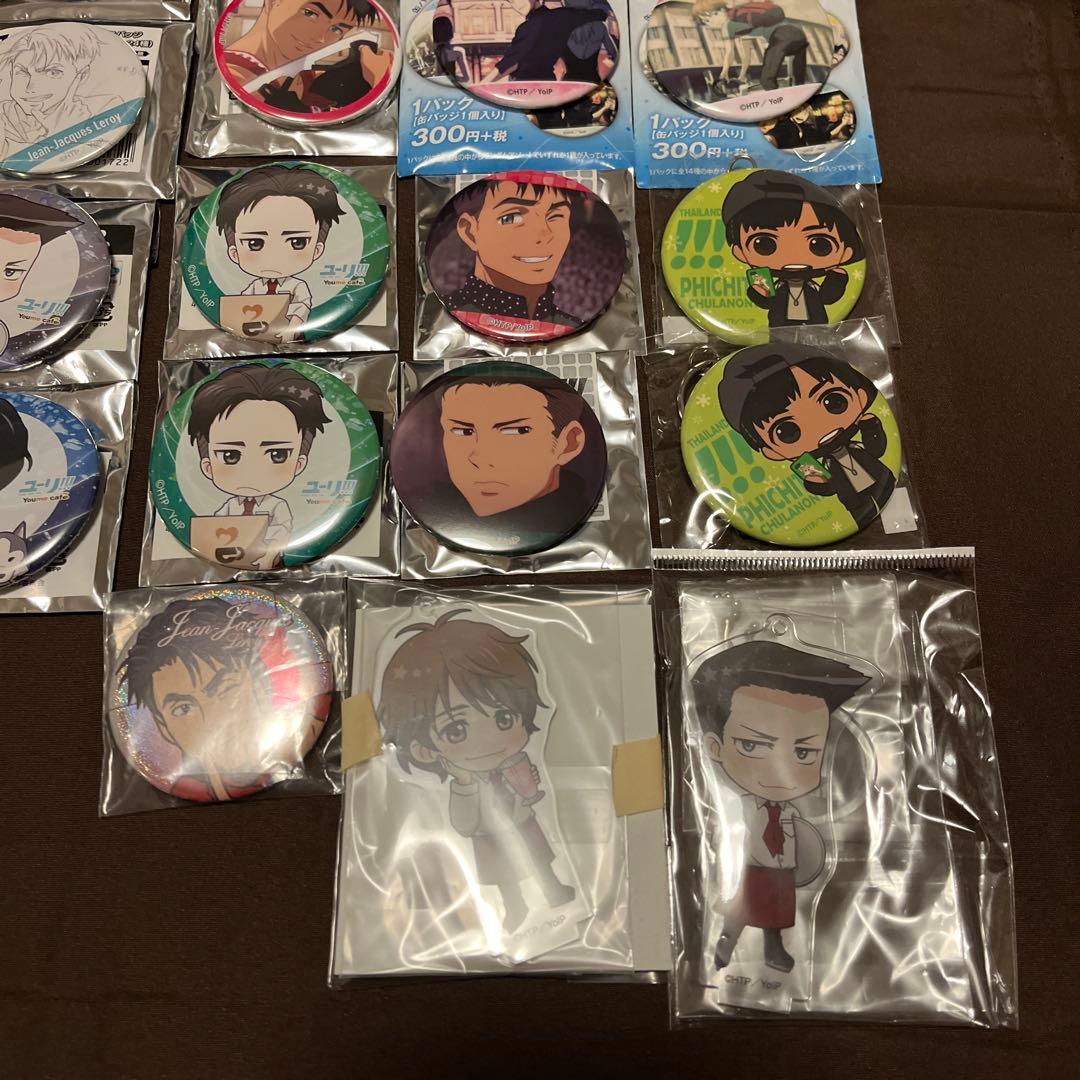 ユーリ!!! オン アイス 缶バッジ アクキー アクスタ セット