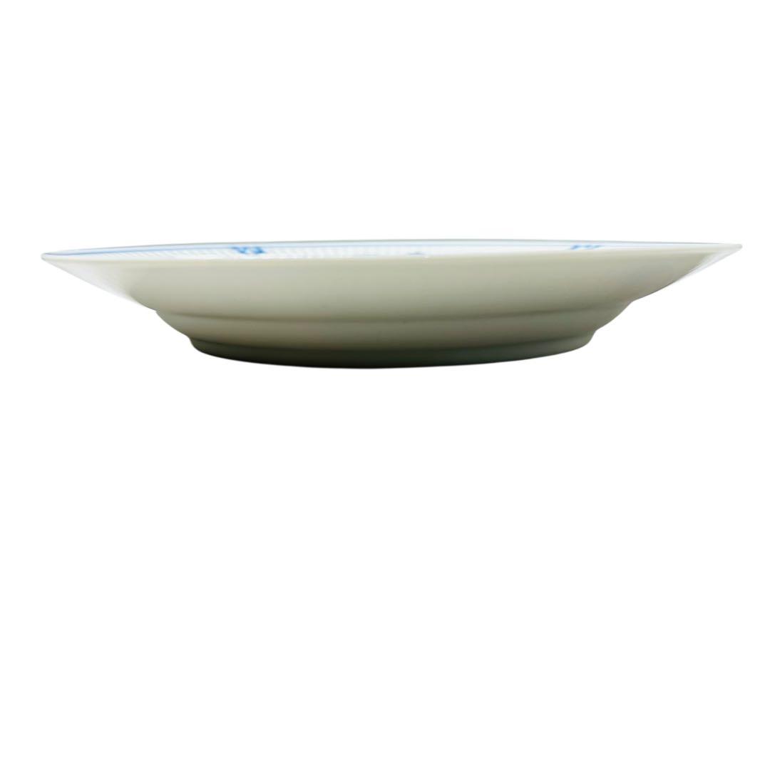 ロイヤルコペンハーゲン ブルー フルーテッド プレイン 19cm プレート 中古