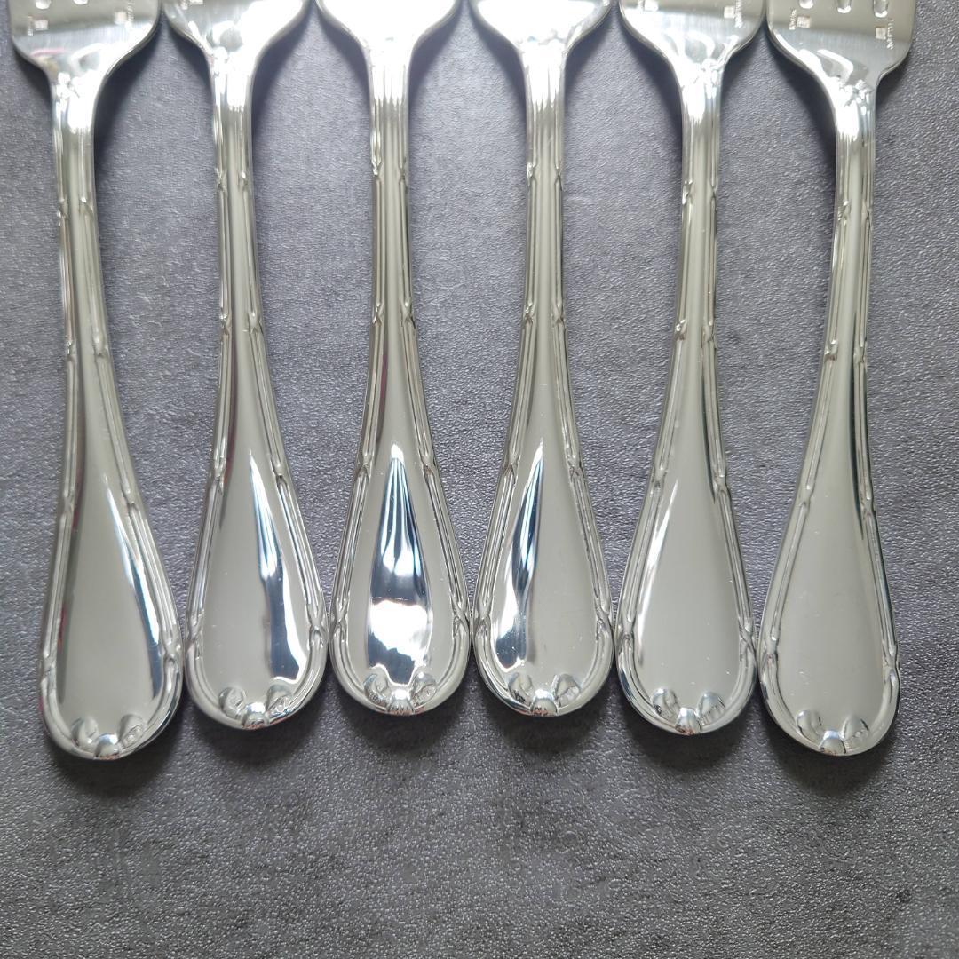 希少 美品 クリストフル リュバン サラダフォーク 6点