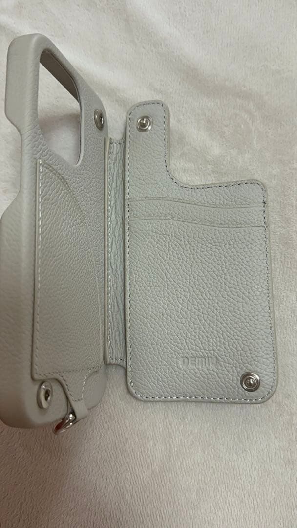 DEMIU iPhone 14 Pro ケース グレー