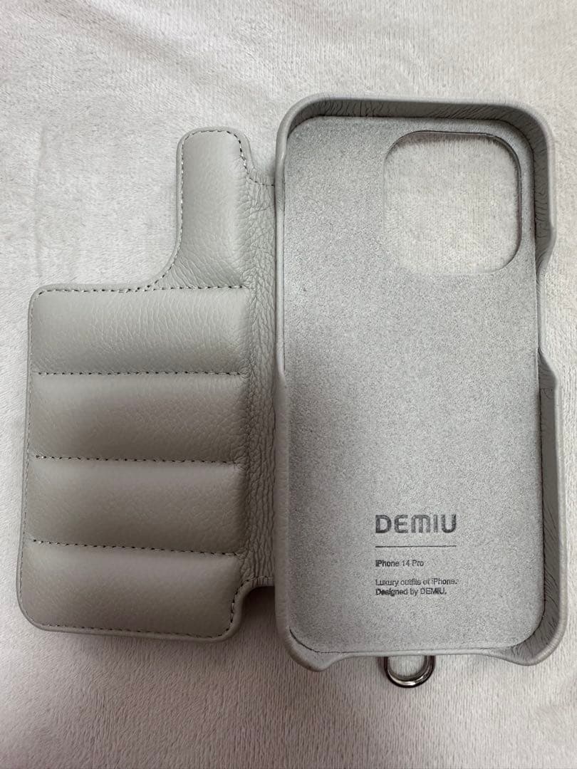 DEMIU iPhone 14 Pro ケース グレー
