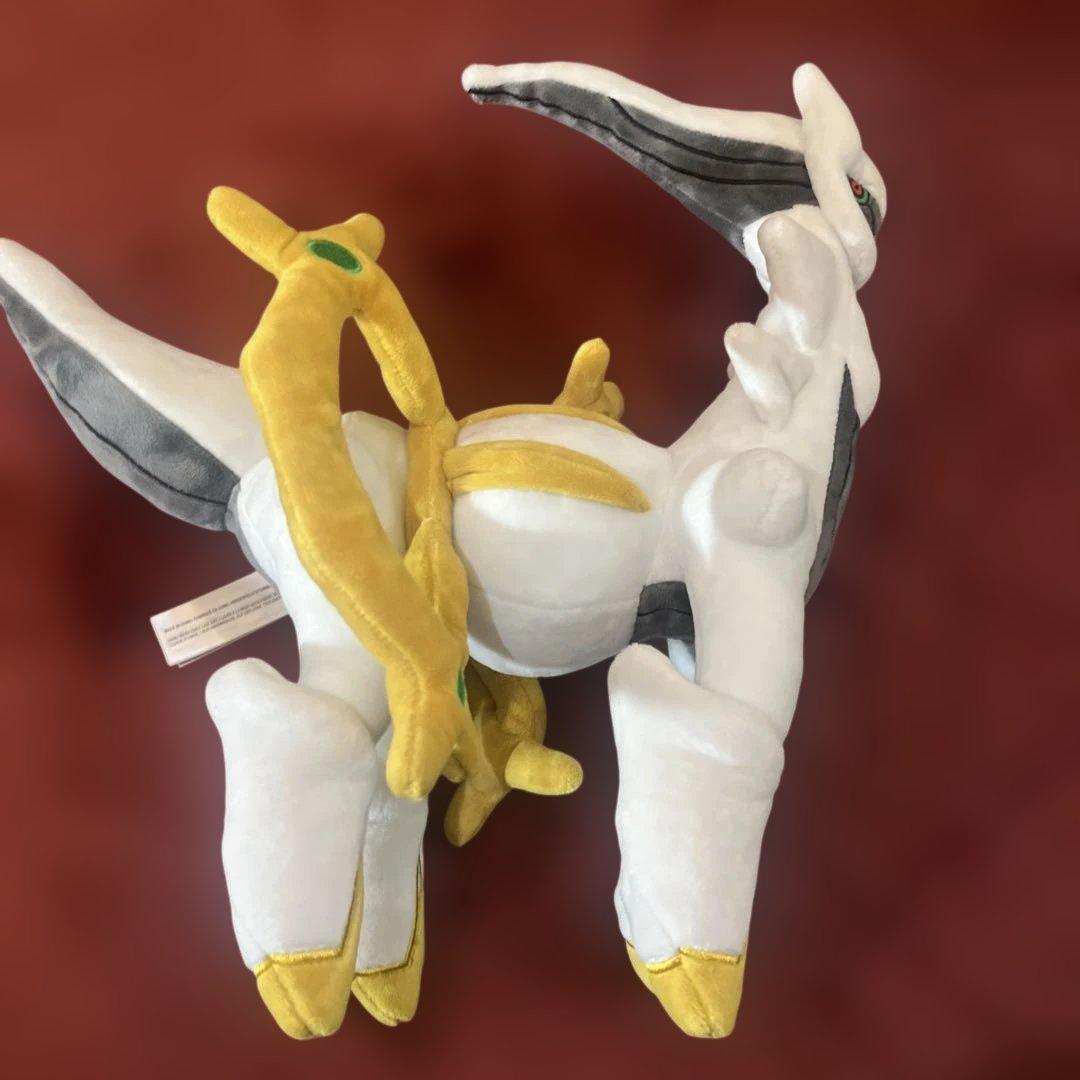 ディアルガ パルキア ギラティナ アルセウス ぬいぐるみ大きめシンオウ四神セット