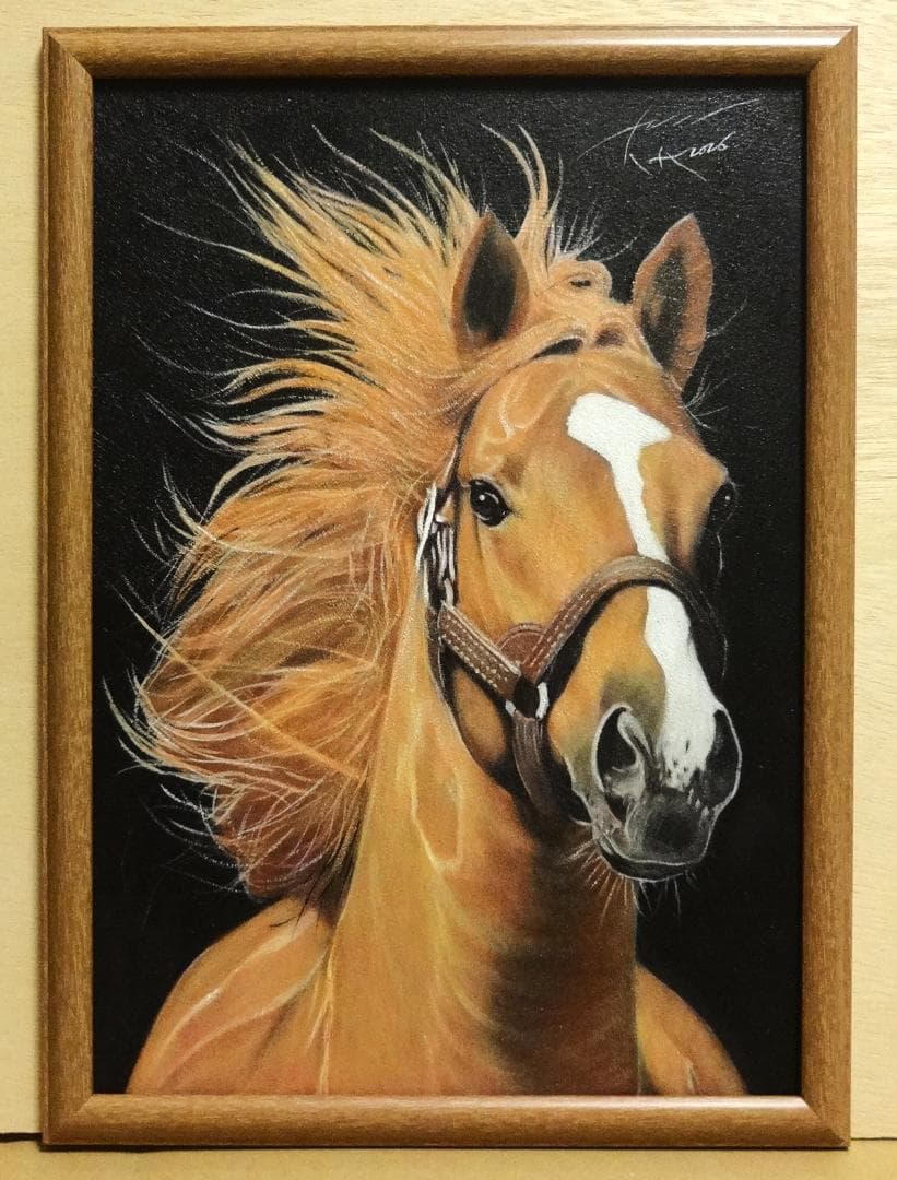 上鈴木正一 油彩画『 オルフェーヴル 2点 』ジラール様のオーダー作品です!!