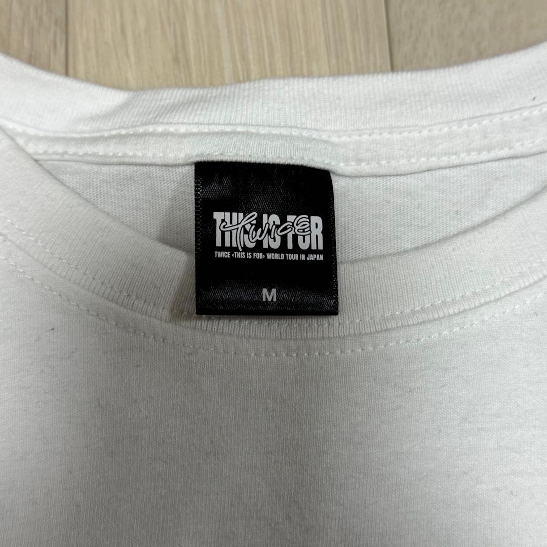 TWICE THIS IS FOR ライブTシャツ　白　Mサイズ