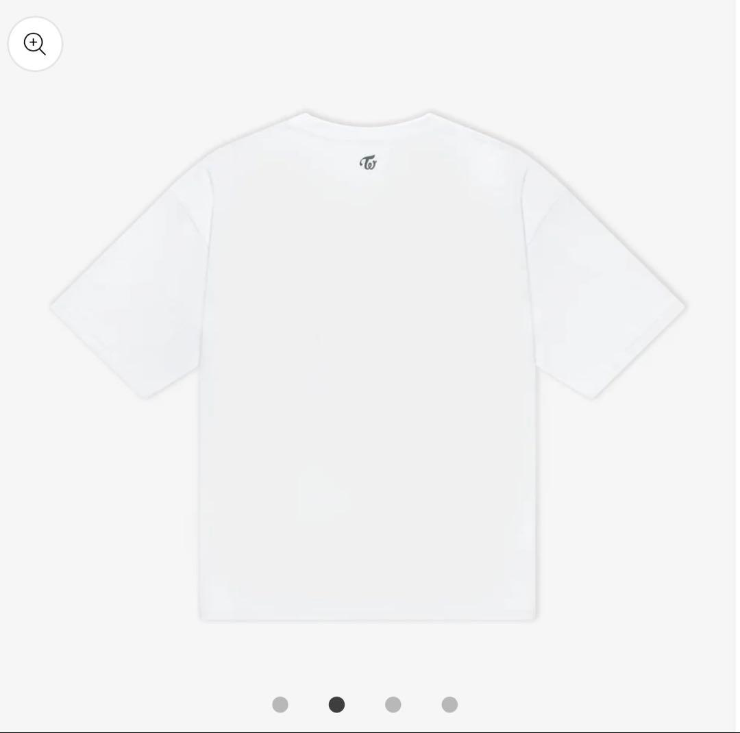 TWICE THIS IS FOR ライブTシャツ　白　Mサイズ