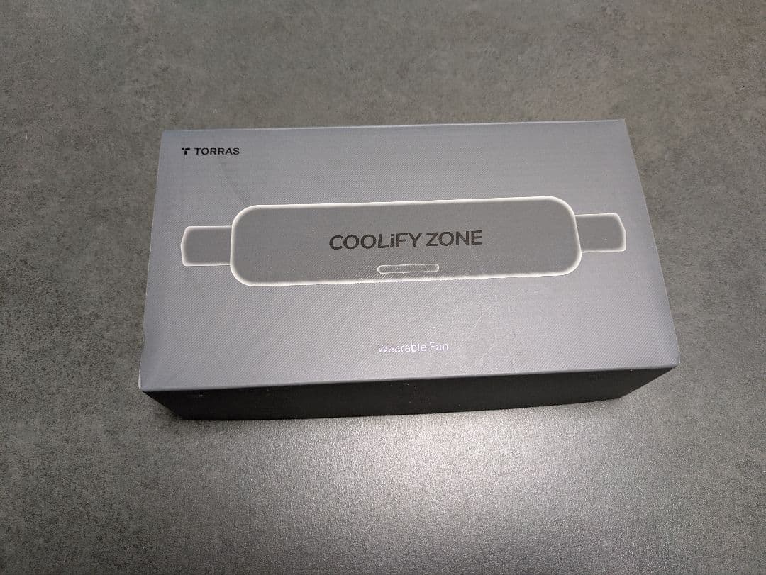 【美品 COOLiFY ZONE 3 ベルトファン 腰掛25年モデルTORRAS