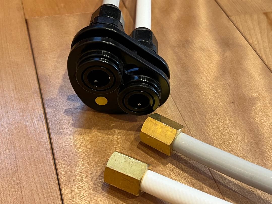 ビルトイン浄水器用　水栓　トクラス　配管ホース付