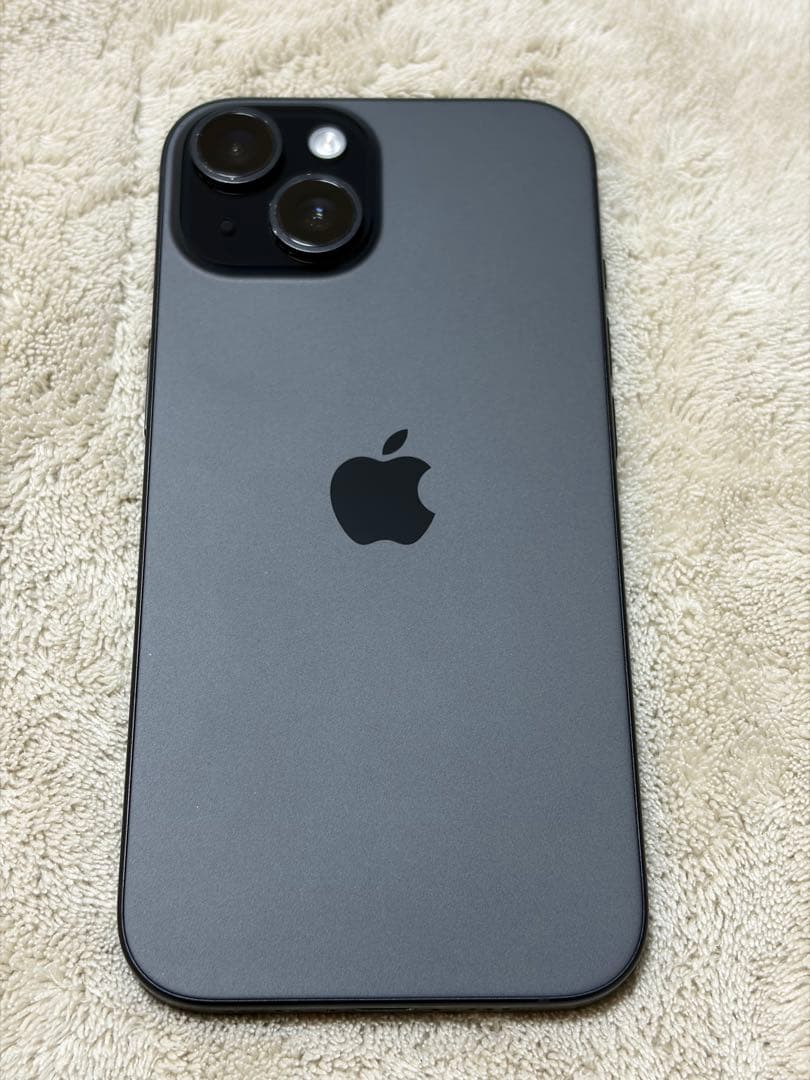 Apple iPhone 15 ブラック 512GB SIMフリー