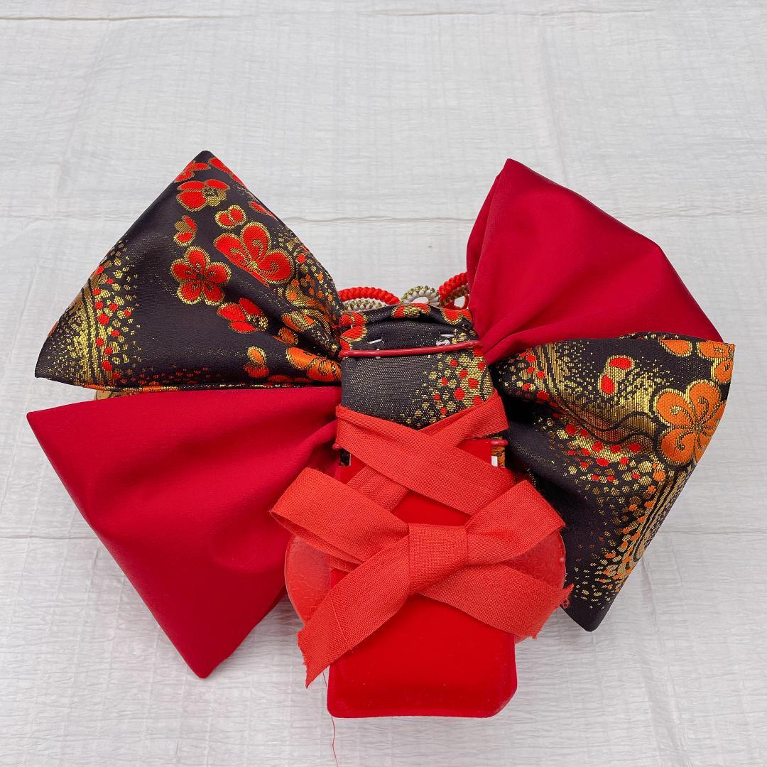 Ｙ★3299★ 女の子 七五三 飾り帯　はこせこセット 草履 女児 帯