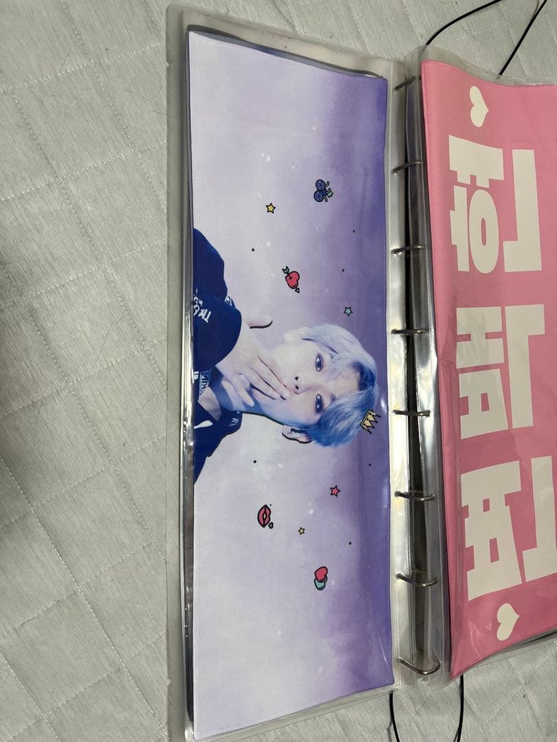 EXO ベッキョン ギョンス　スローガン バラ購入可能　海外製　応援グッズ