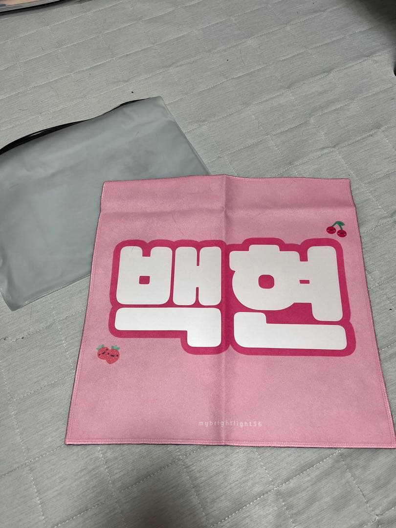 EXO ベッキョン ギョンス　スローガン バラ購入可能　海外製　応援グッズ