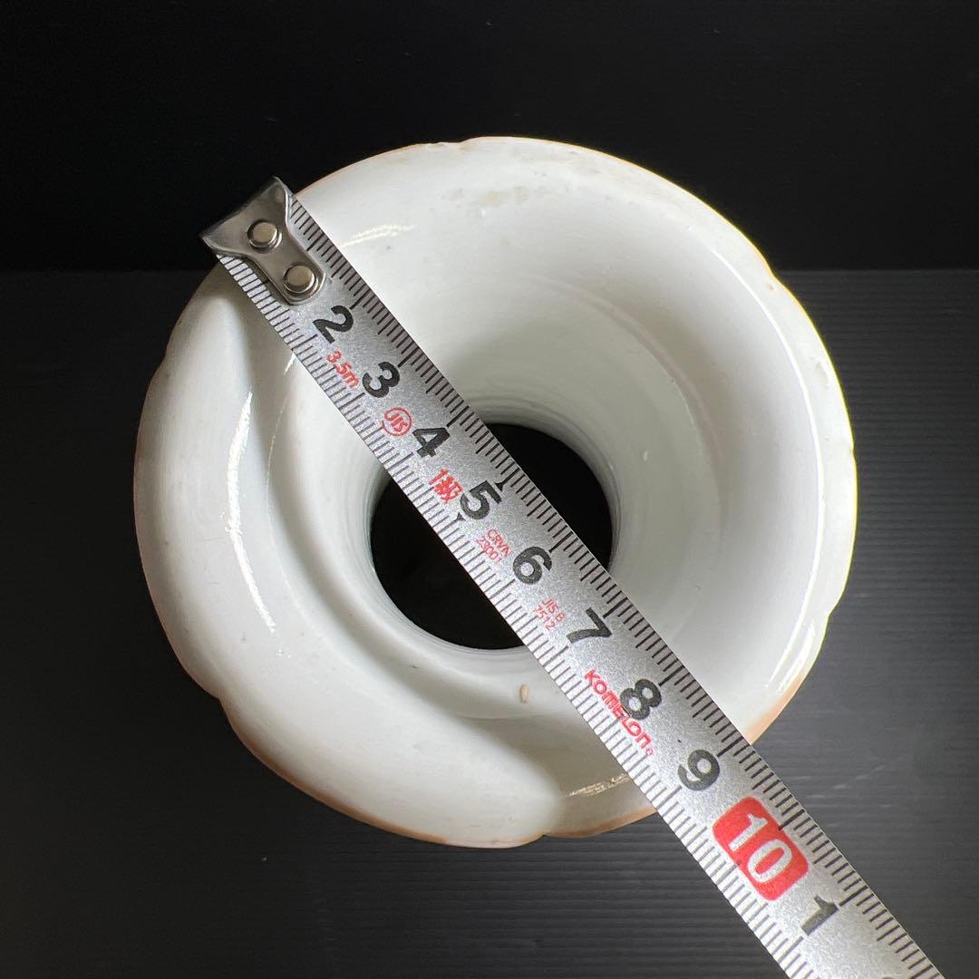 専用　中国清時代　粉彩花瓶　高さ約25㎝　東Y7-1208☆2Fトヒチル