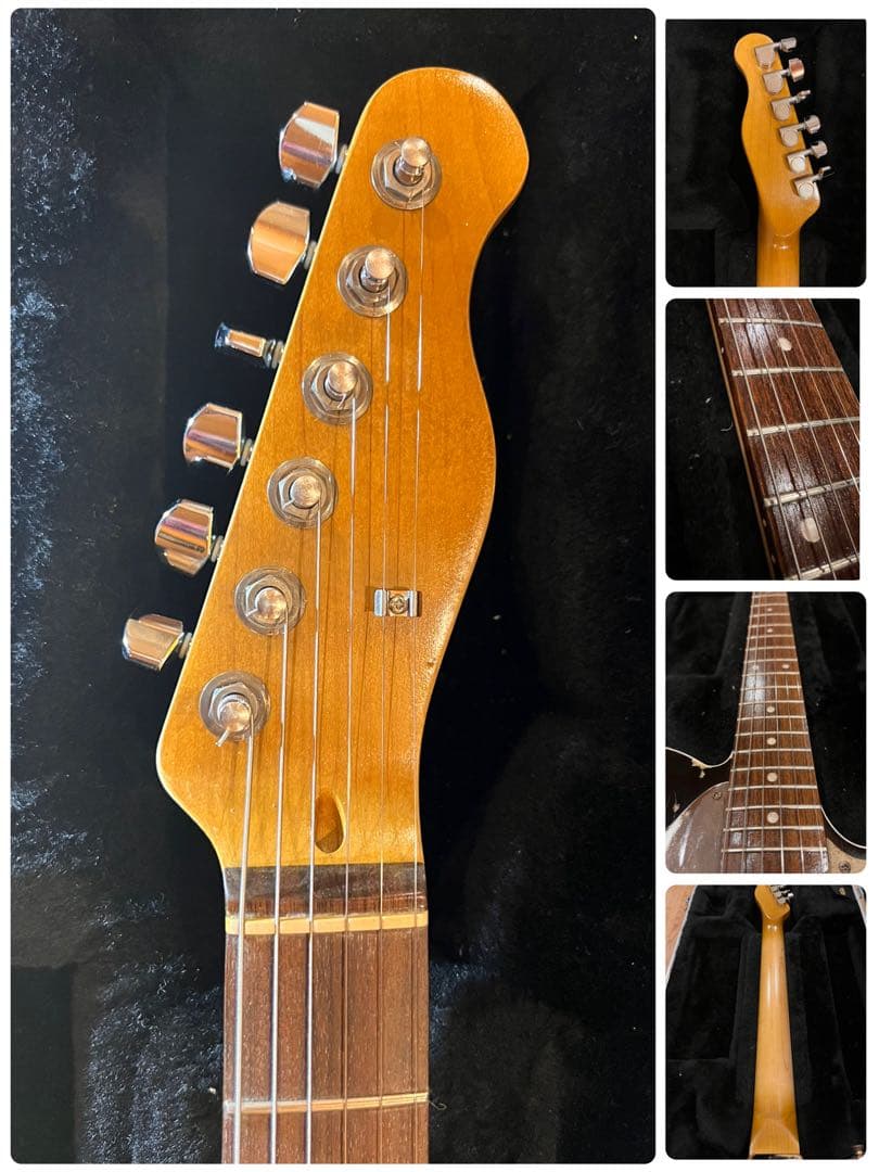 ハードレリック60sテレキャスタータイプ/トップバインディング/アルニコシングル