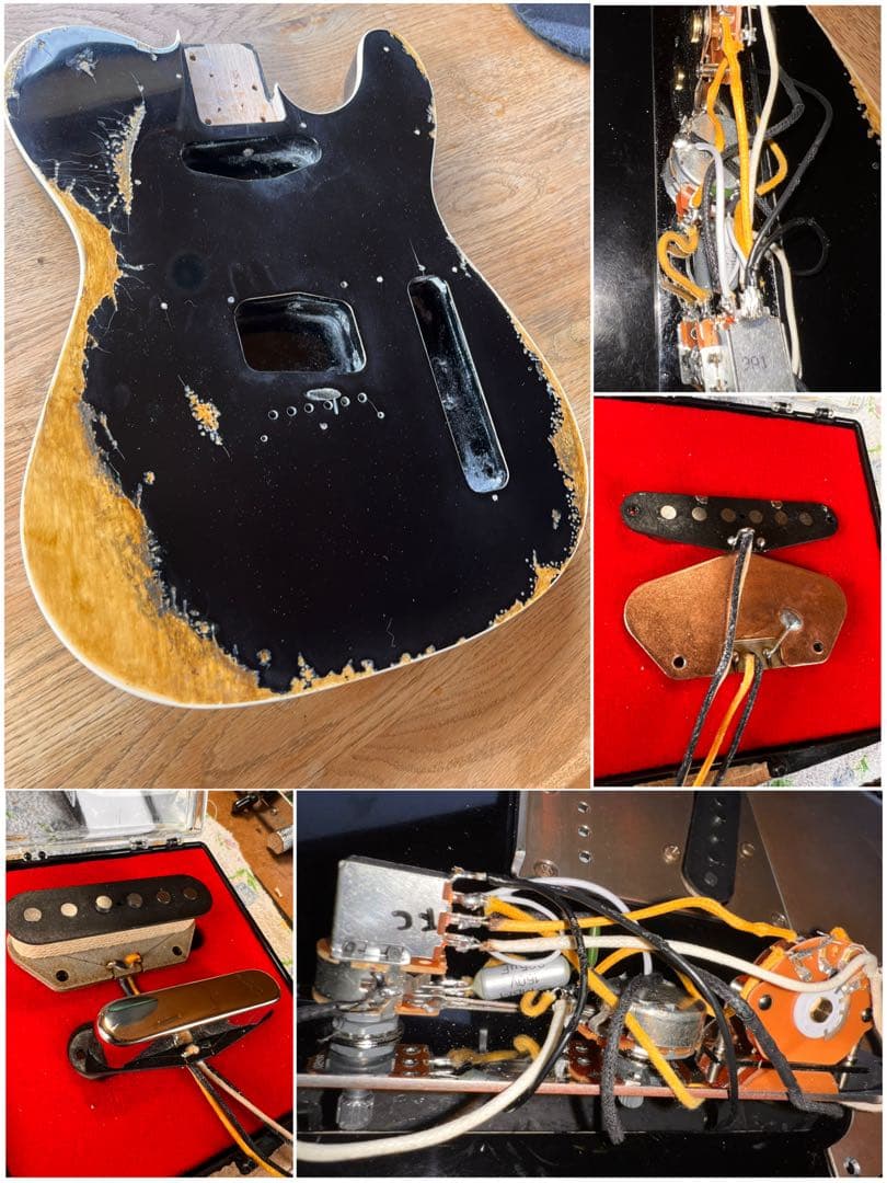 ハードレリック60sテレキャスタータイプ/トップバインディング/アルニコシングル