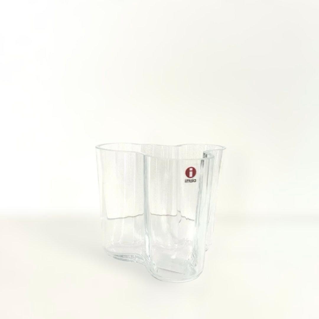 新品イッタラアルヴァアアルト ベース95m花瓶フラワーベース箱付き