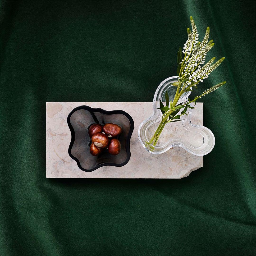 新品イッタラアルヴァアアルト ベース95m花瓶フラワーベース箱付き