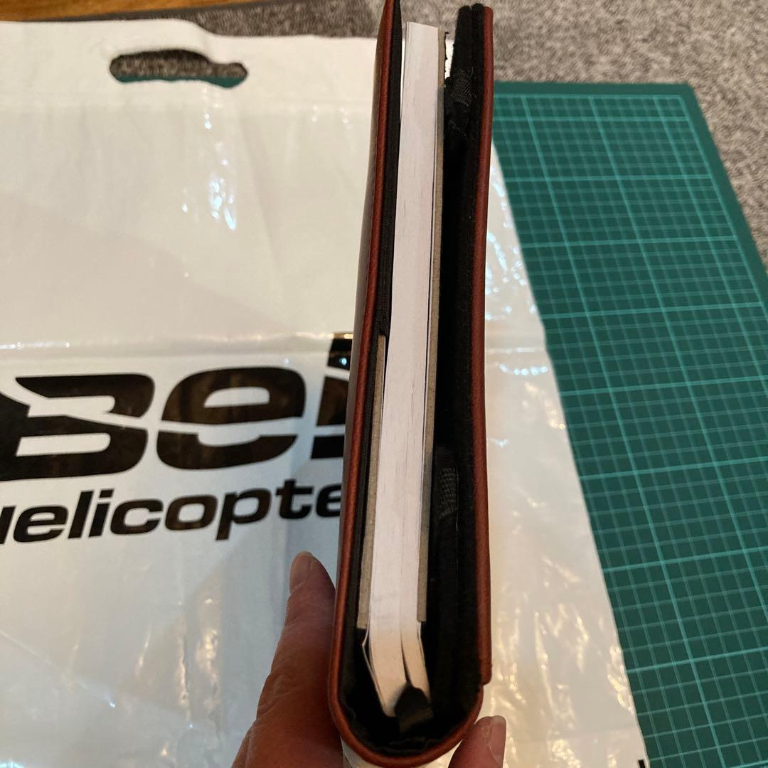 Bell 407 GXP 大判手帳 ブラウン