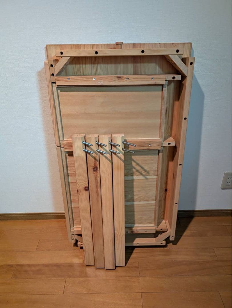 【送料込】無印良品 MUJI 木製デスク パイン材 作業机 廃盤品 テーブル