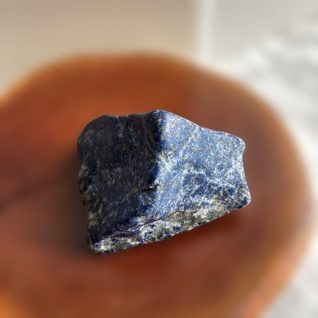 ラピスラズリ原石幅7cm 重さ175g鑑賞石 自然石 天然石 水石 鉱物 鉱石