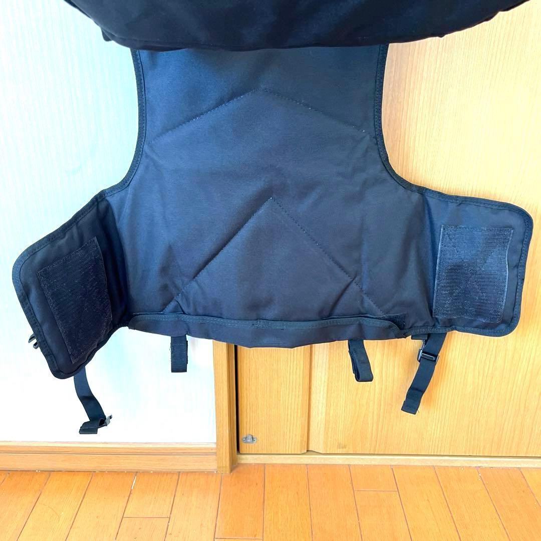 【極美品】プレキャリ　サバゲー　ベスト　装備品 タクティカルベスト収納 黒