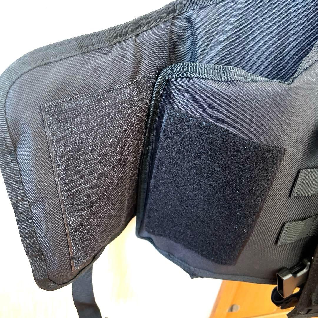 【極美品】プレキャリ　サバゲー　ベスト　装備品 タクティカルベスト収納 黒
