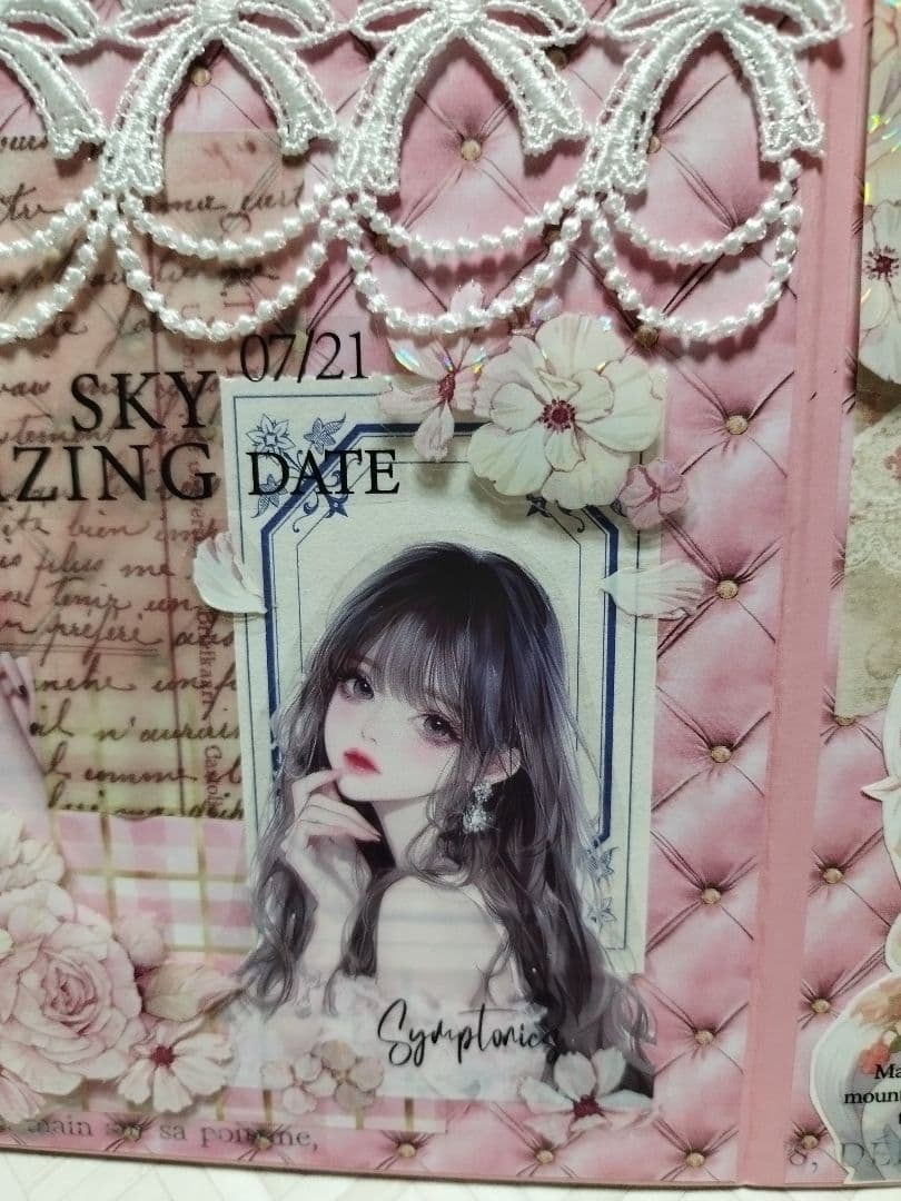 おすそ分けファイル見開き女の子No.1　平袋　お試し価格