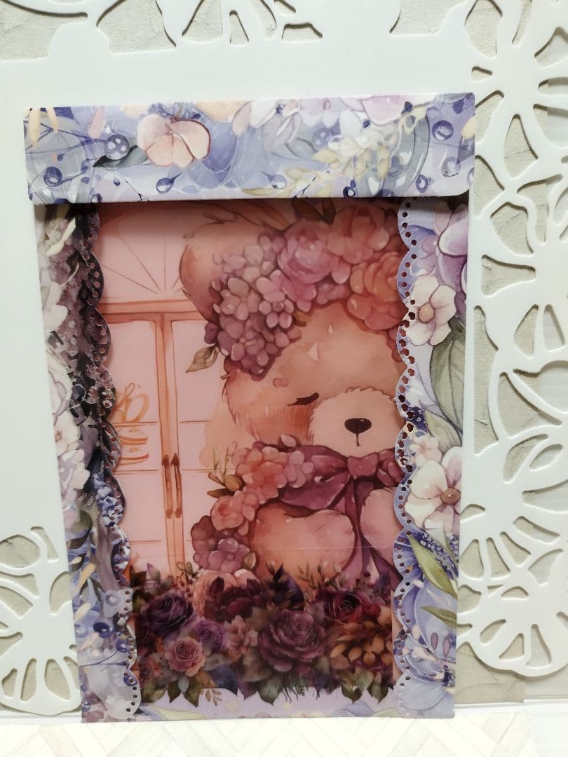 おすそ分けファイル見開き女の子No.1　平袋　お試し価格