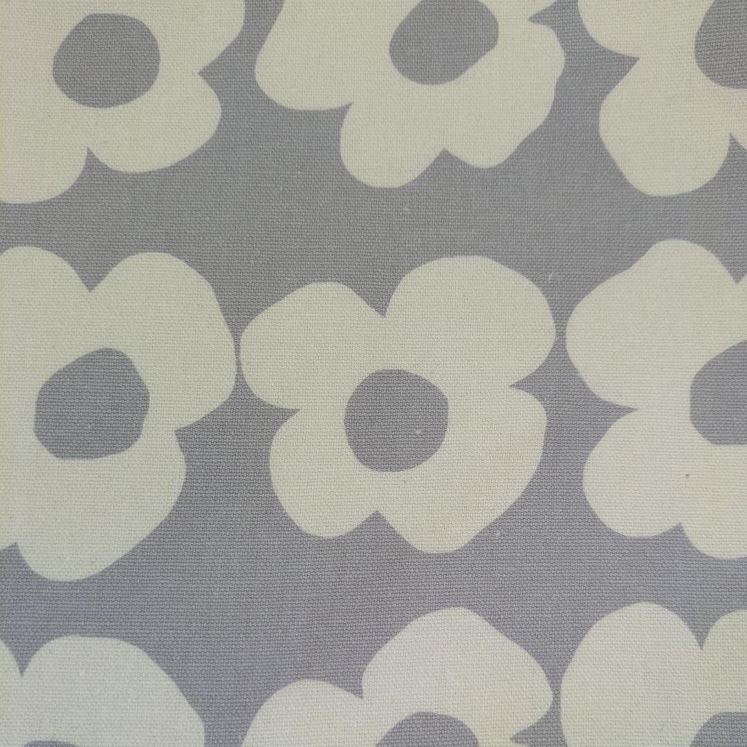 裏地キルティング大きめレッスンバッグ、上履き袋、体操着袋、給食袋　大花×薄紫