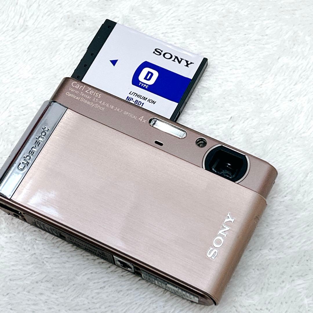 【動作品】SONY ソニー CYBER-SHOT DSC-T90バッテリー付