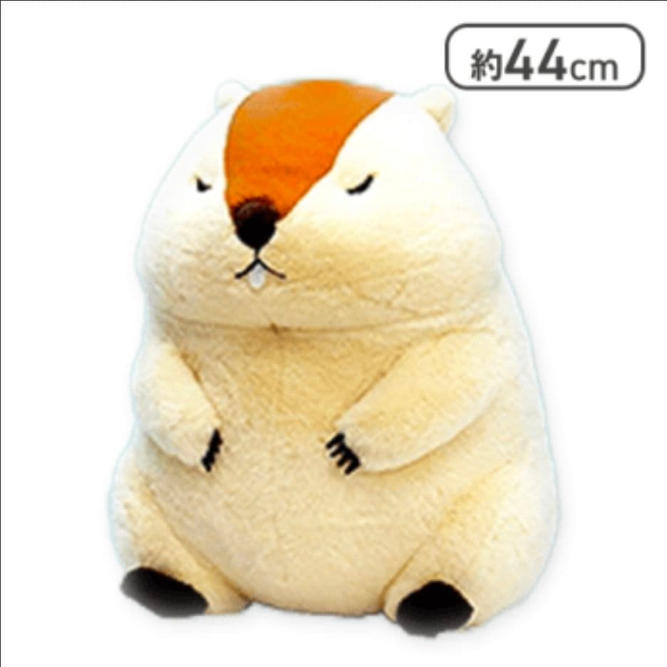 ❤オンクレ美品❤ マーモットのもっとっと マモ座り ウルトラBIG ぬいぐるみ