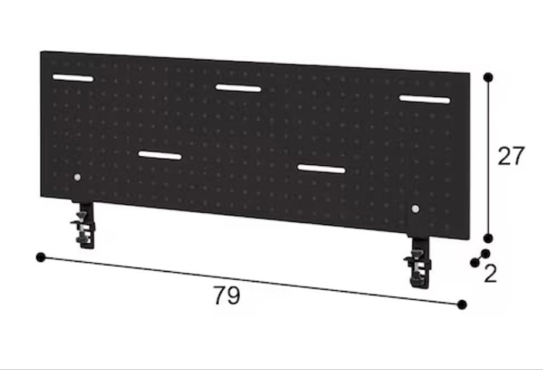 ［美品］ニトリ　パソコンデスク➕デスクパネルセット