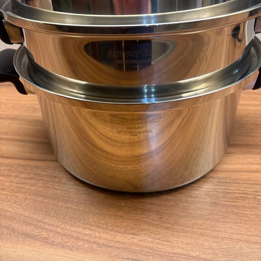 【現行品】アムウェイ6リットルシチューパン鍋セット