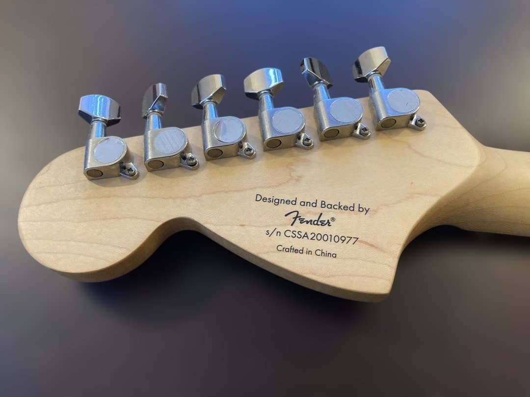 【限定FSR】Squier Affinity Strat All Black