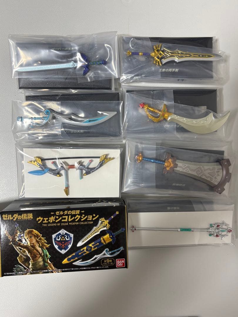ゼルダの伝説 ウェポンコレクション　7種