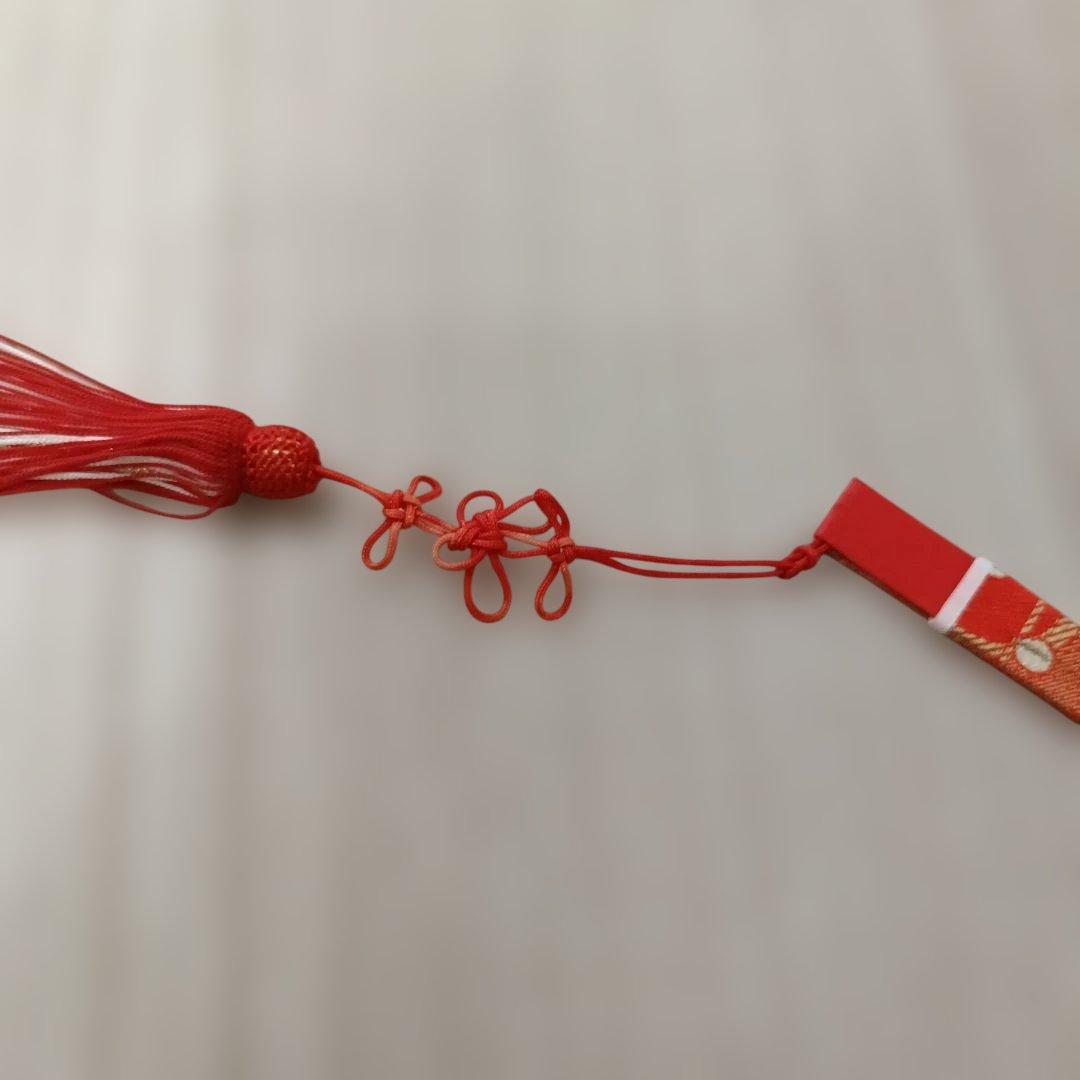 七五三 着物セット 赤 花柄　７歳