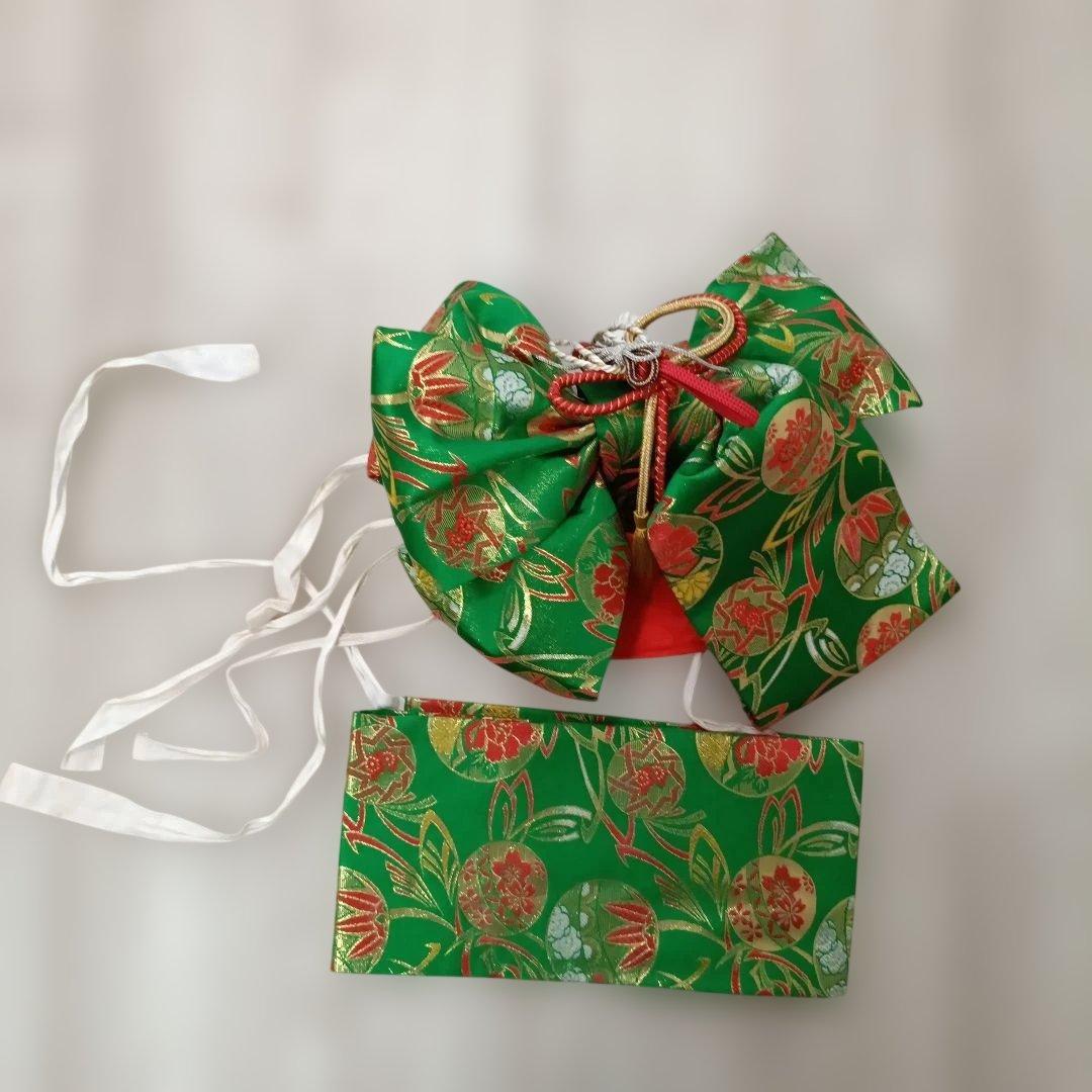 七五三 着物セット 赤 花柄　７歳