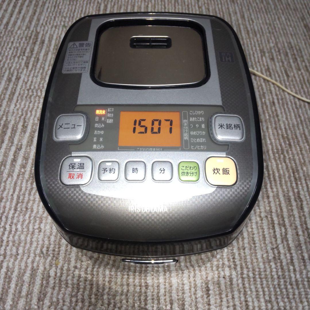 アイリスオーヤマ 圧力IH 炊飯器 2019年製造 ３合 RC-PA30-B