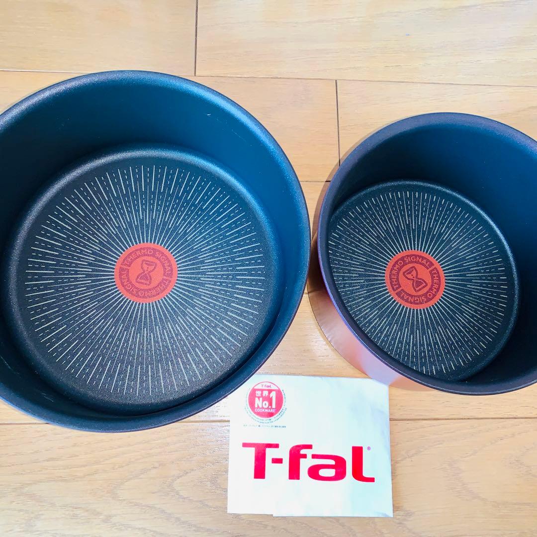 【新品迅速発送】ティファール　ルージュ　ソースパン　アンリミテッド6点セットIH