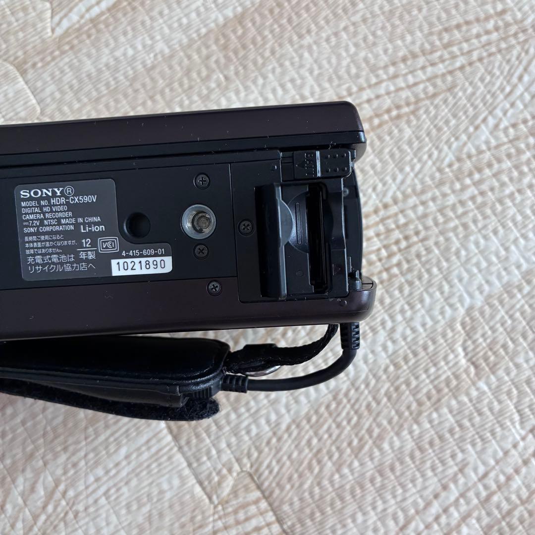 【大容量バッテリー付】SONY ソニー HDR-CX590V Handycam