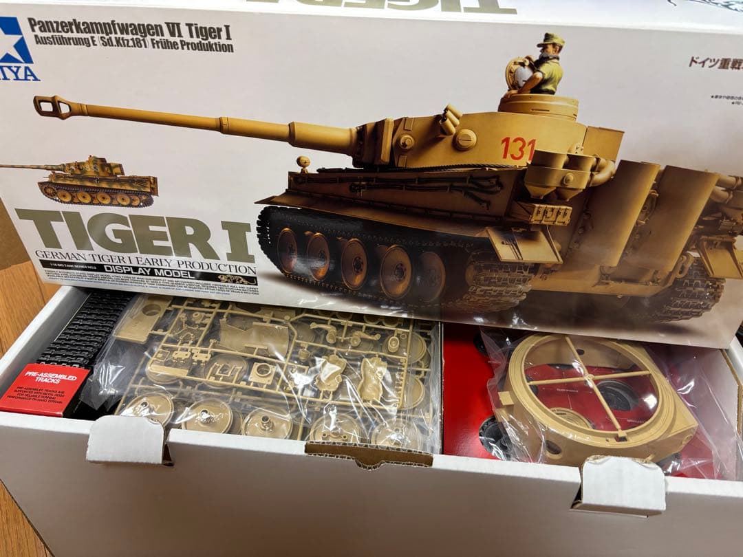 TAMIYA TIGER I 戦車模型 1/16