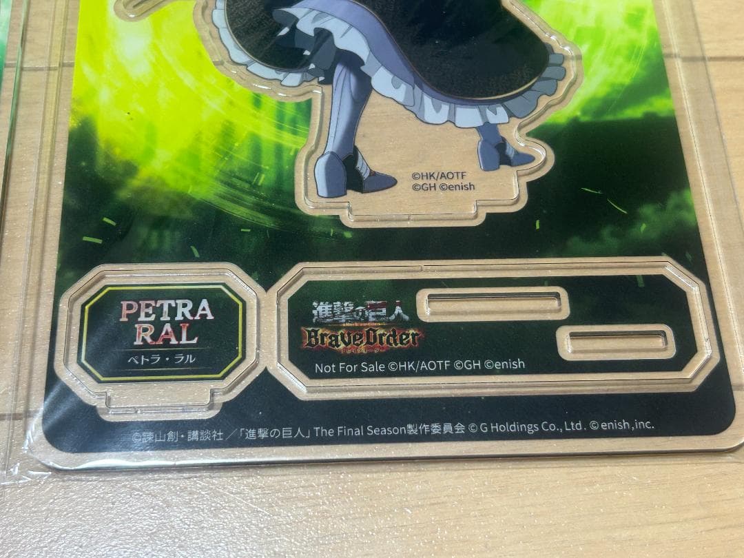 進撃の巨人 ブレイブオーダー アクリルスタンド ブレオダ 6個セット