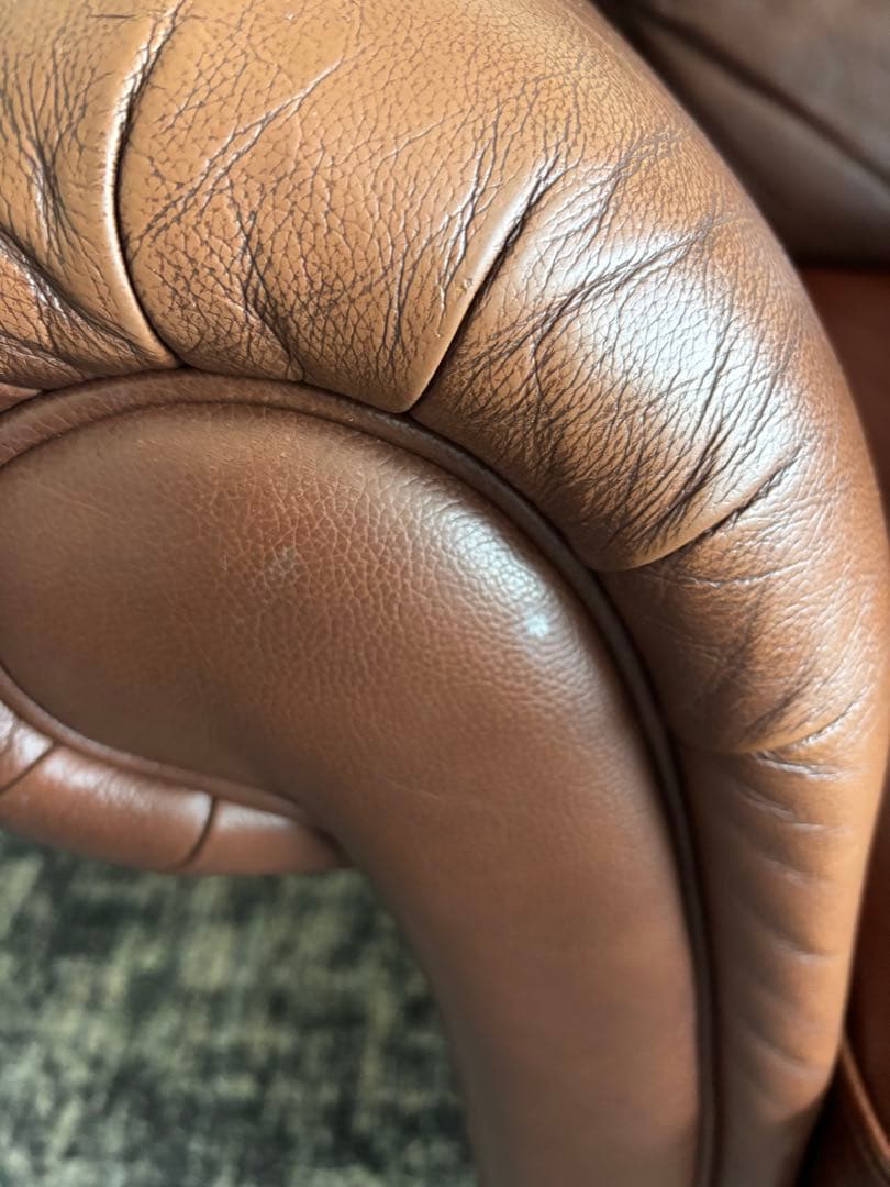 ローラアシュレイ　1人用アームチェア キャスター付き