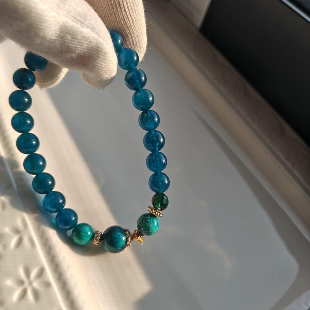 新作♡ブルーアパタイト、シャッタカイト、グリーンクオーツ