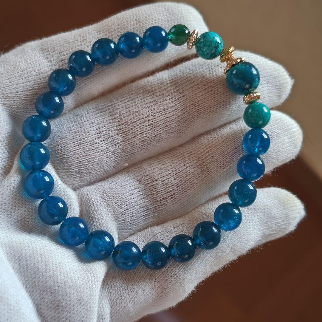 新作♡ブルーアパタイト、シャッタカイト、グリーンクオーツ