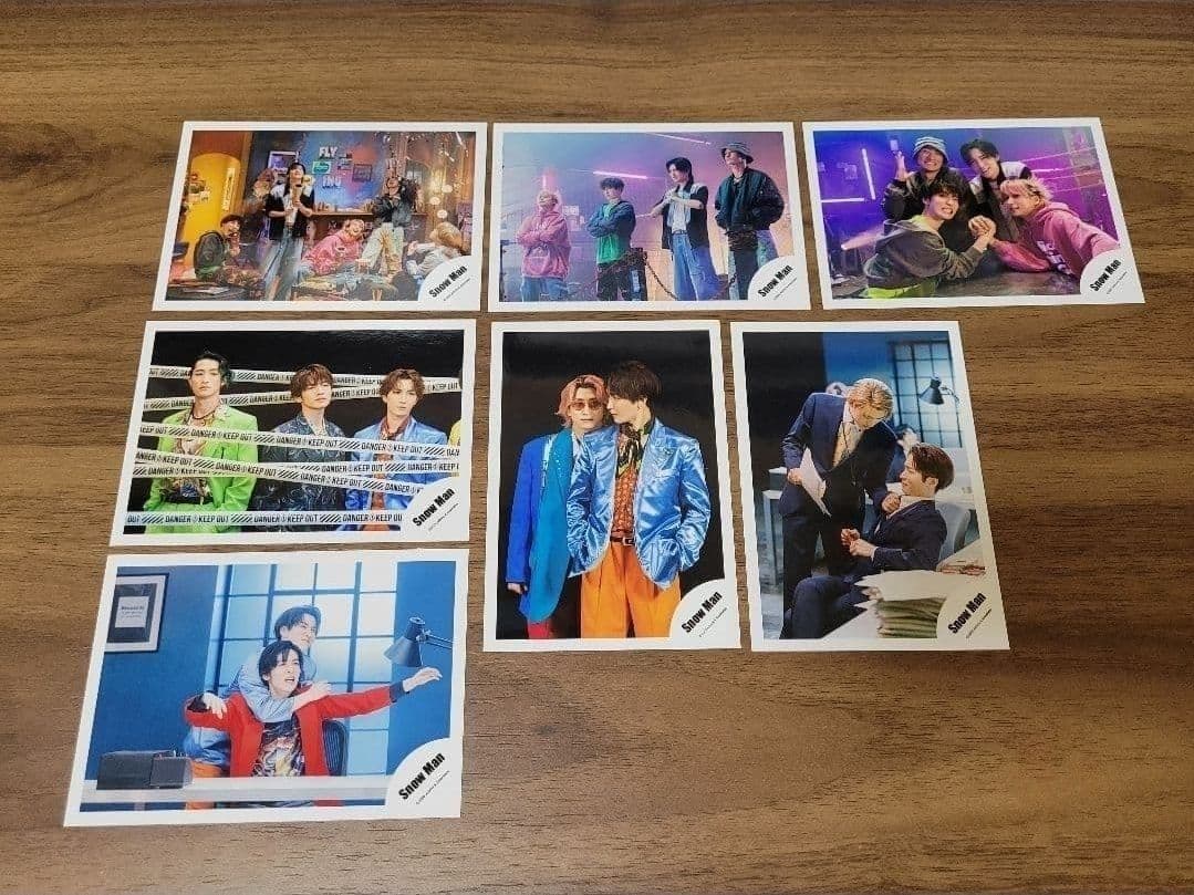 Man 公式写真 集合 個人 セット