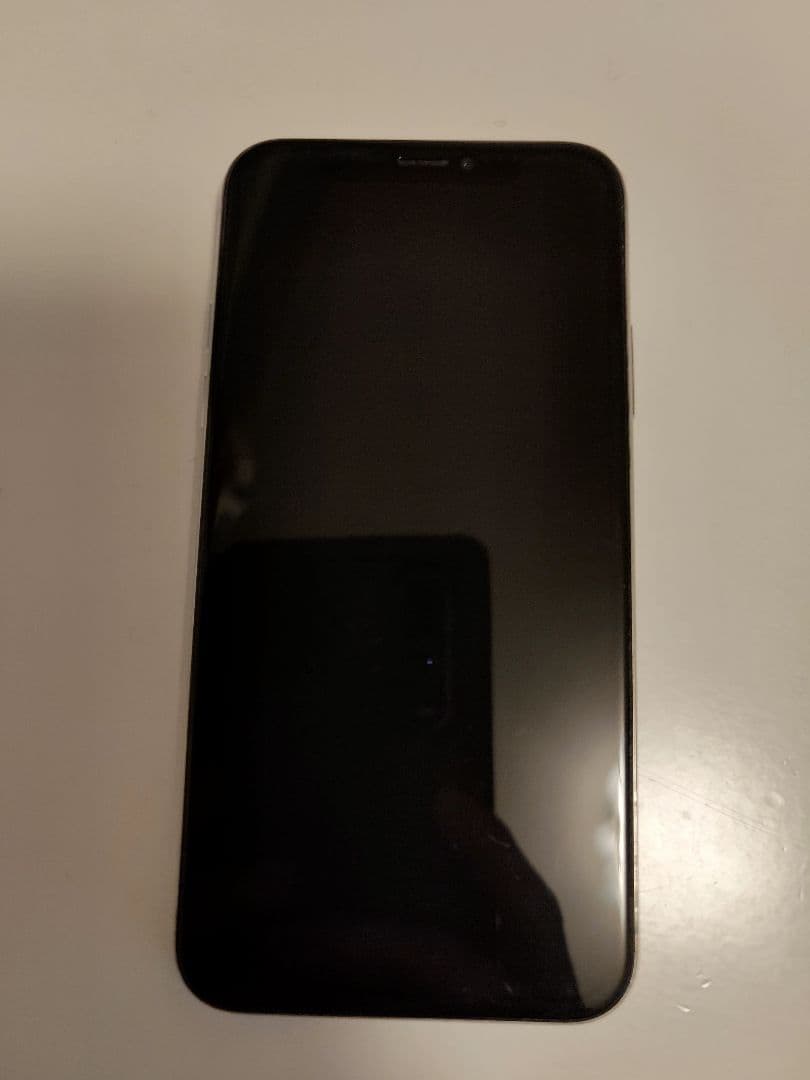 Apple iPhone X ひび割れあり 前面パネル非正規品 256GB