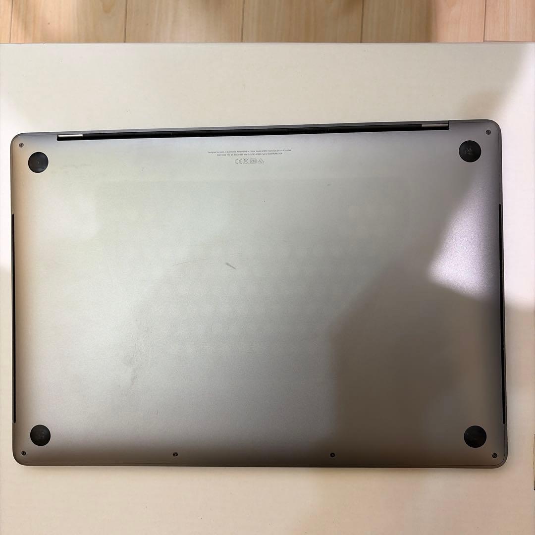 ジャンク品MacBook Pro 2019 Intel 15インチスペースグレー