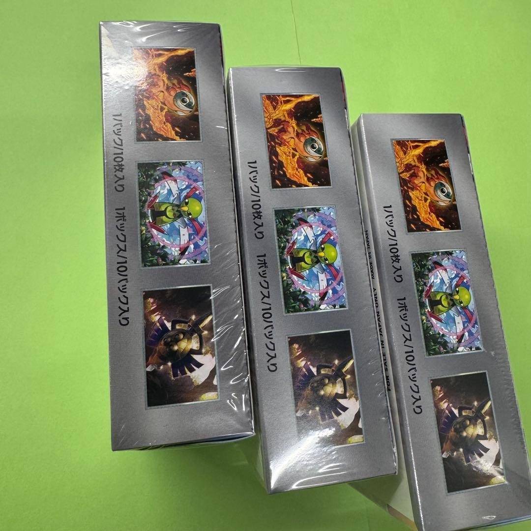 ポケモンカード　テラスタルフェスex3BOXセットシュリンクつき